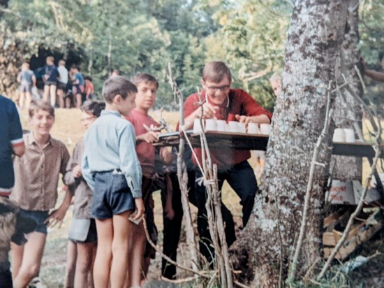 N17 Tamié camp d'été avec notre gentil moniteur Fabien Terraz