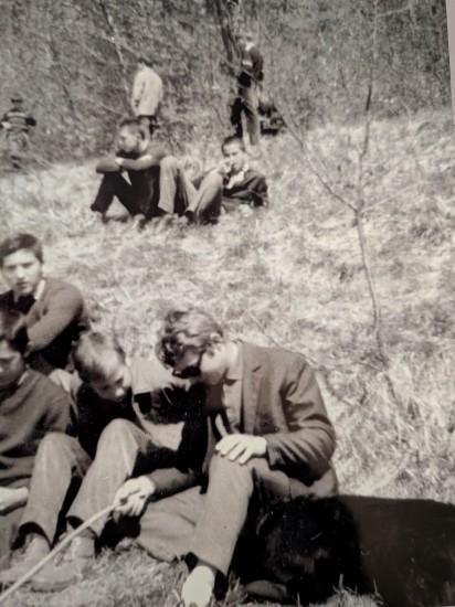 N05 Tamié avec notre fidèle compagnon au Fort 1966